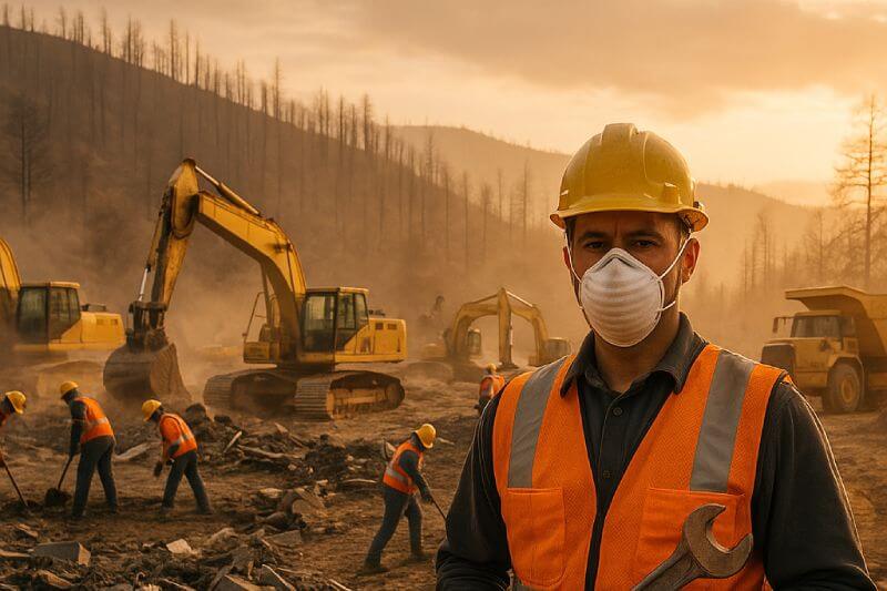 How Constructors Helped Rebuild After the 2025 Sierra Fires